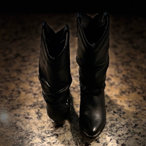 Vintage Oak Tree Farms Cowboy boots 6.5 - Picture 4 of 10